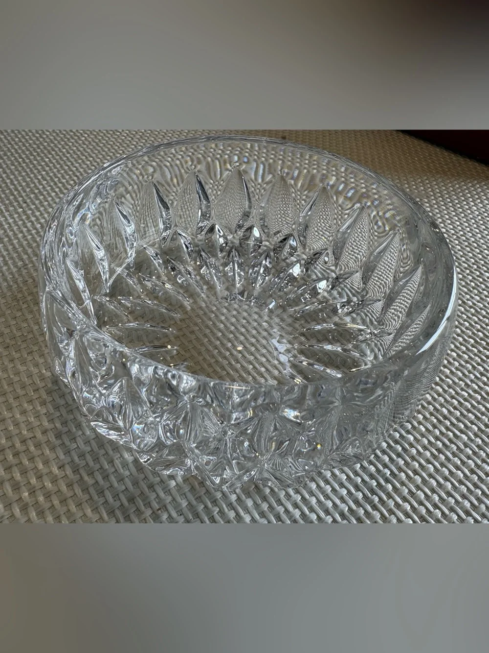 Vintage Gorham Althea Crystal Bowl C160 4 1/2